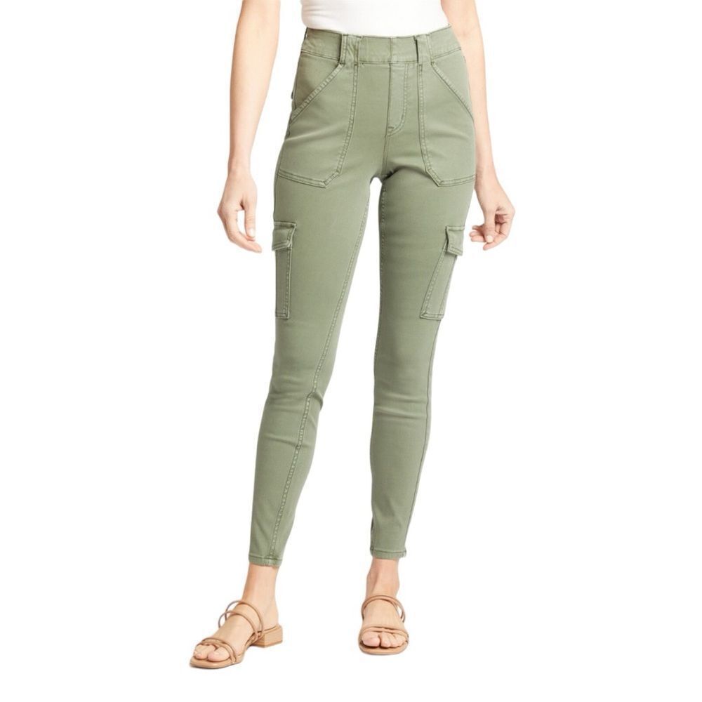 NWT Spanx Stretch Twill Ankle Cargo Pant